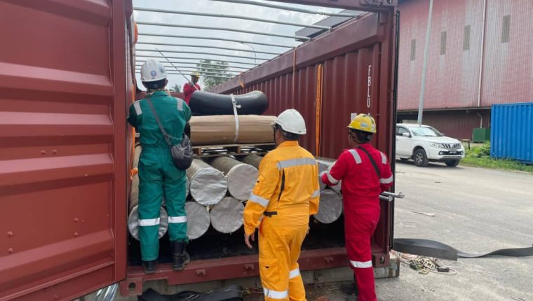 Cargo Positioning Inside Container