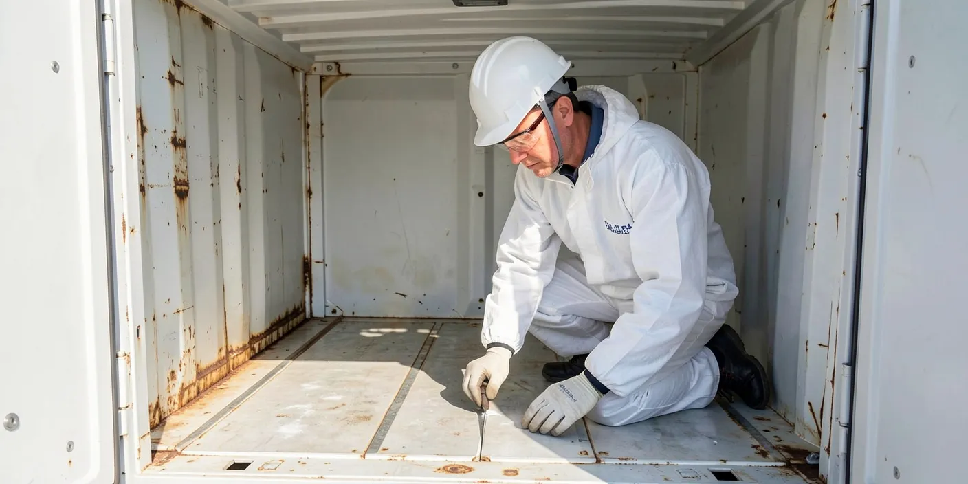 Container Floor Inspection