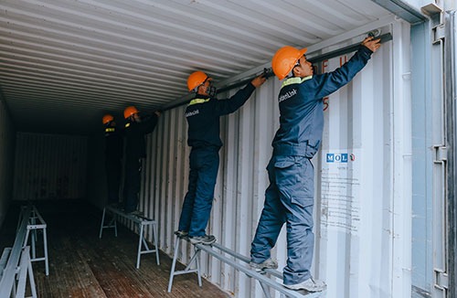 GOH Container Interior